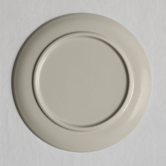 Handmade Ceramic Dinner Plate with Intricate Floral Design – Turquoise