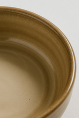 Handmade Ceramic Large Bowl with Earthy Glaze – Warm Taupe