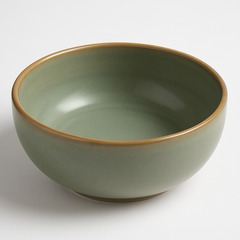 Handmade Ceramic Small Bowl with Speckled Glaze – Sage Green