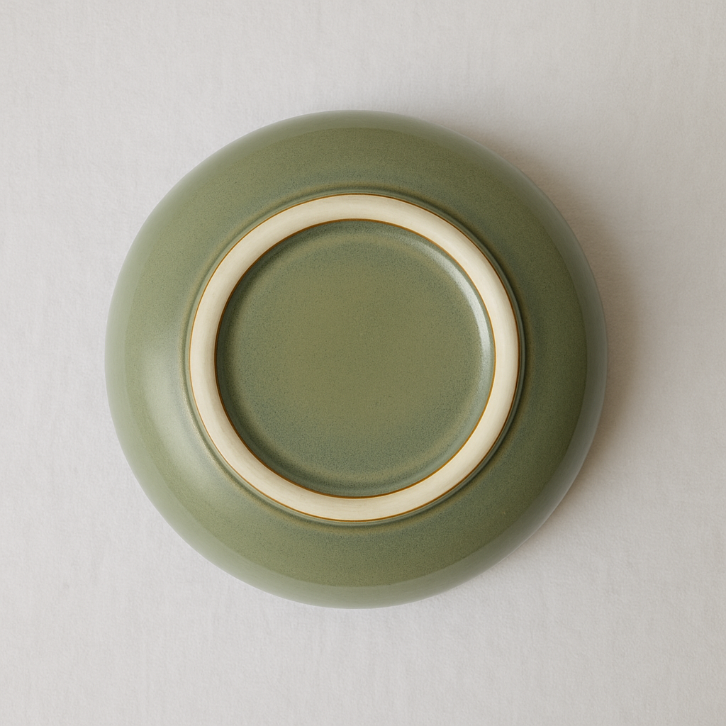 Handmade Ceramic Small Bowl with Speckled Glaze – Sage Green